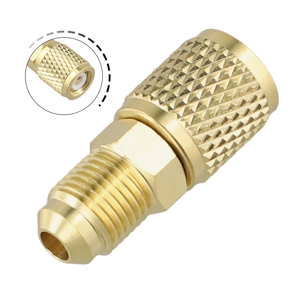 Brass Male Adapter 5/16 x F1/4 SAE for Valve Systems