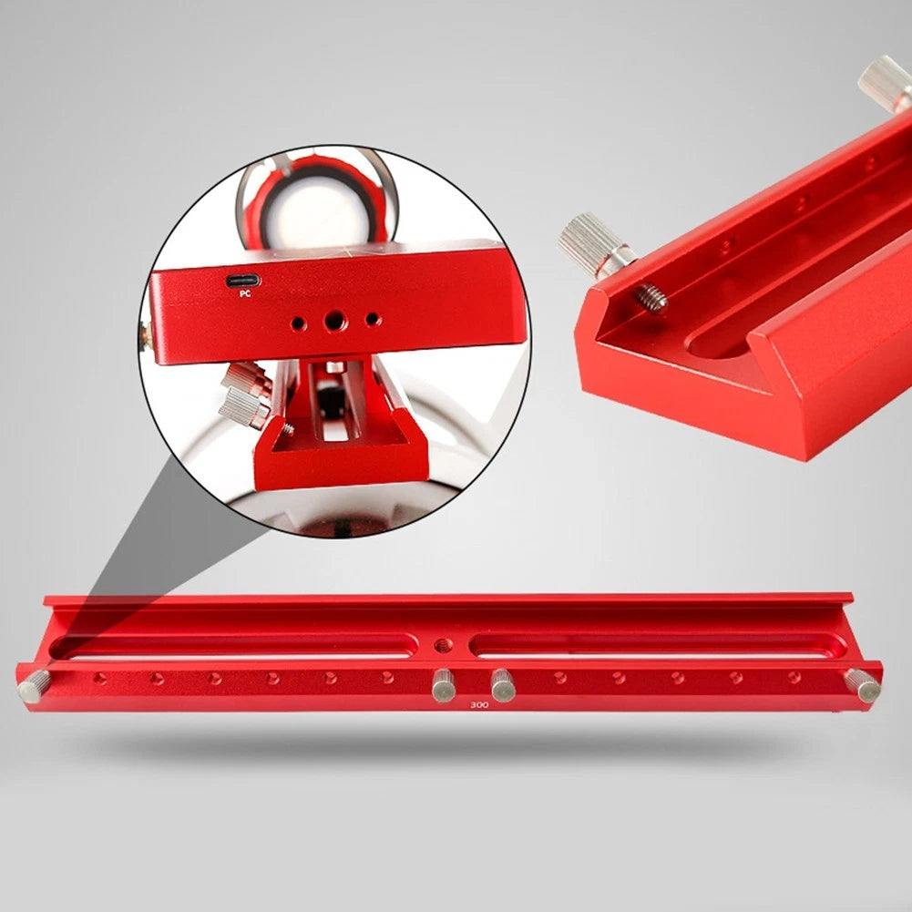 Finderscope extension slot base with aluminum dovetail plate for telescope