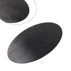 Custom Oval Aluminum License Plate for Motorbike