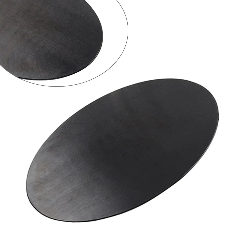 Custom Oval Aluminum License Plate for Motorbike