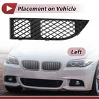1 Pc Fog Light Grill for BMW 750Li (2006–2008) No. 51117135563 Black
