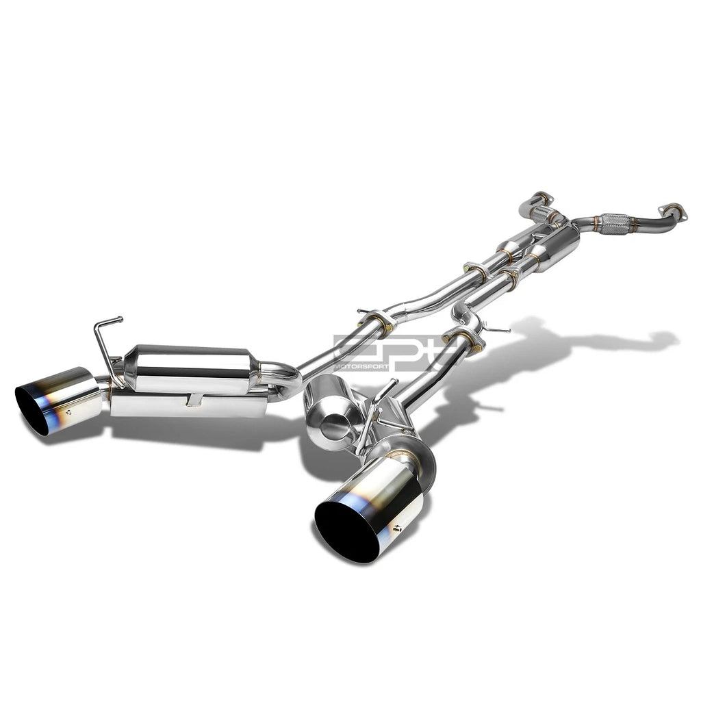 4.5" Burnt Tip Muffler for Nissan 370Z Z34 (2009–2020) VQ37VHR Catback Exhaust