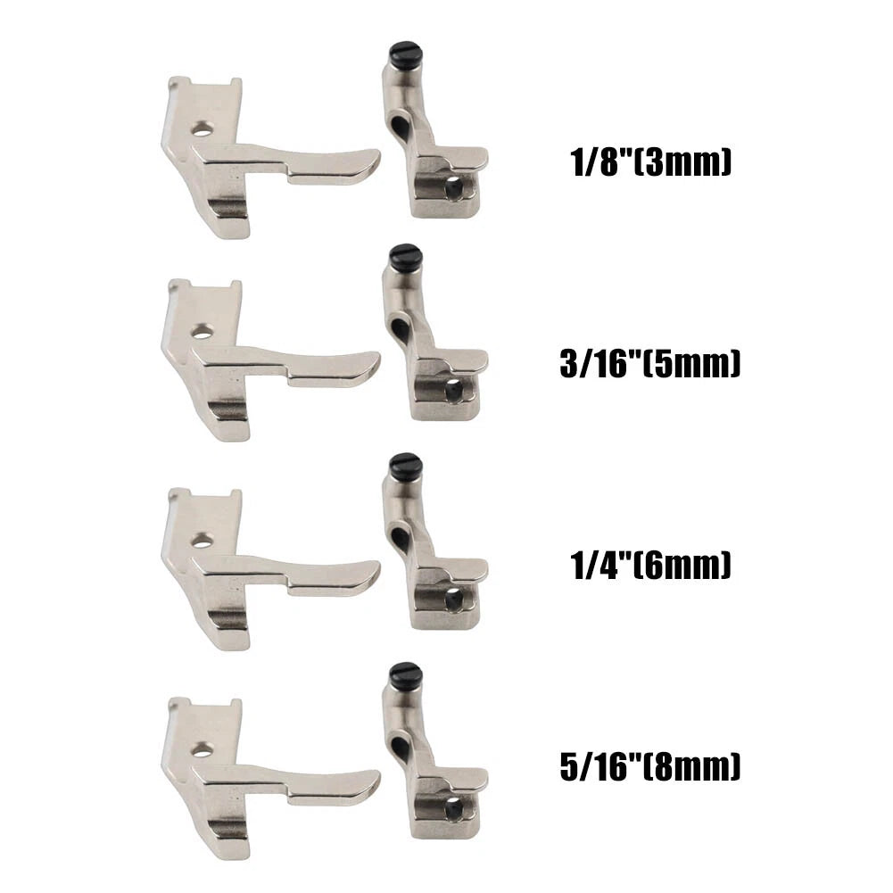 Walking Foot Feet Set of 2 for Seiko Juki Singer Consew (10796K/10795K)