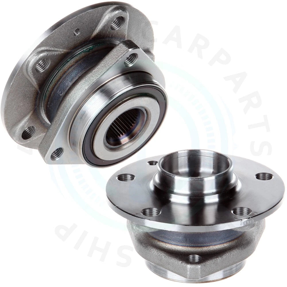 2X Front Wheel Bearing Hub Assembly for Audi A3 (2006–2008) Volkswagen Golf (2006–2008)