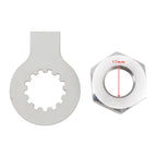 Front Sprocket Nut Lock Washer Tab Kit for Yamaha R6 YZF 600 1000 TDM 850 (1999–2023)