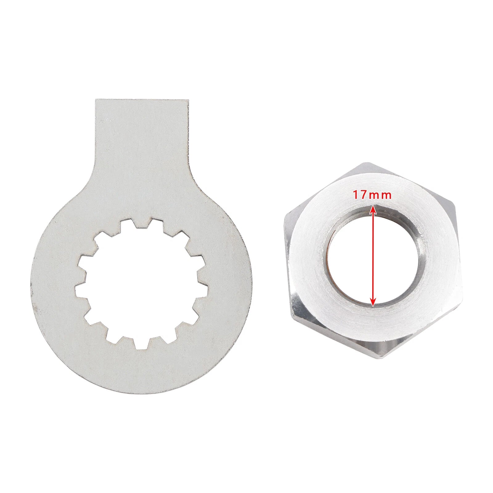 Front Sprocket Nut Lock Washer Tab Kit for Yamaha R6 YZF 600 1000 TDM 850 (1999–2023)