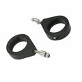 Black Turn Signal Mount Bracket 39mm Fork Clamp for Harley Softail