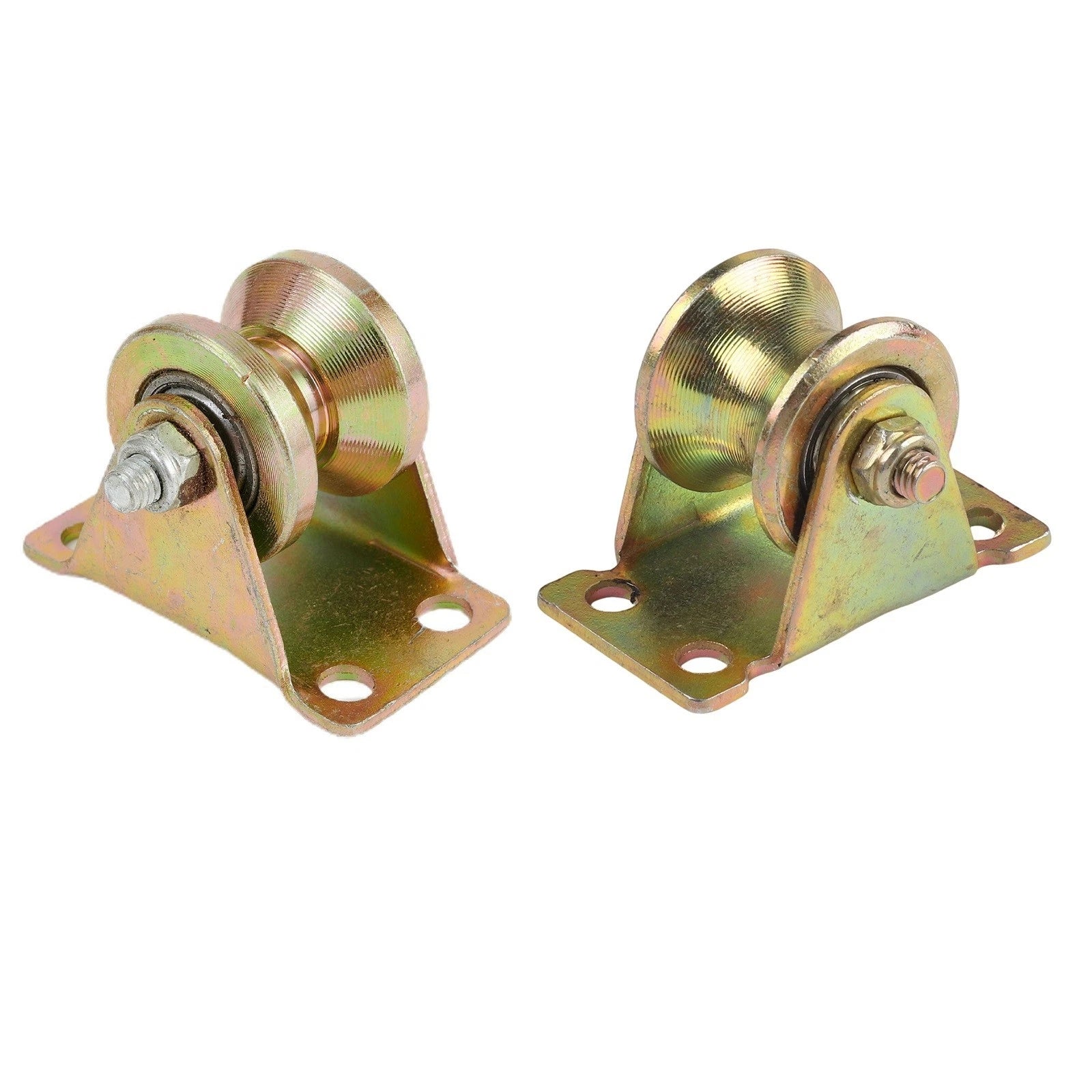 Galvanized Steel Pulley 18mm for Ropes with V Groove & U Groove 32mm