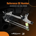 Front Windshield Wiper Linkage with Motor for Honda Accord (2003-2007)