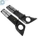 Set of 2 Fog Light Bezels for Toyota Camry SE Sport (2012–2014) Black