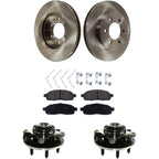 Wheel Hub Kit for Ford F-150 (2005–2008) Front LH RH 6 Lug 4WD