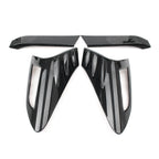 Set of 4 Rear Back Lamp Tail Light Covers for Toyota C-HR (2016–2018) Carbon Fiber