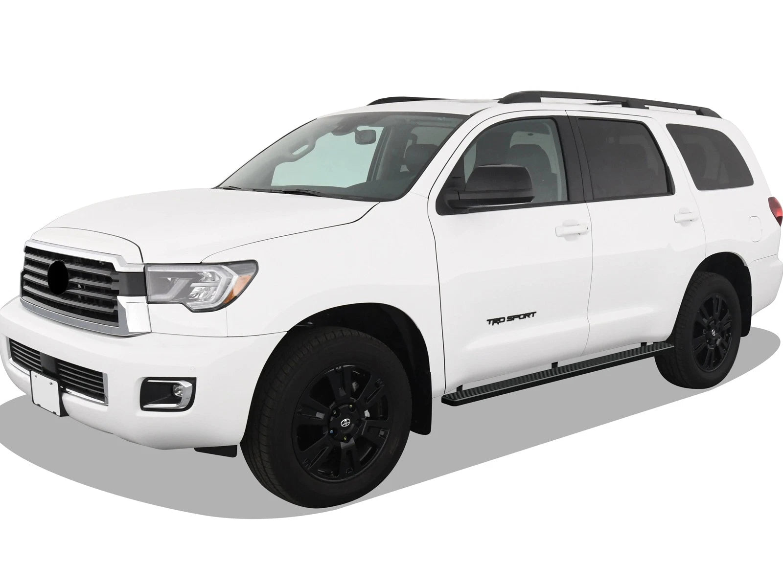 5" Matte Black Running Boards for Toyota Sequoia (2008-2022)