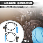 2X ABS Sensor for BMW 320i (No. 34526752681/34526752682)