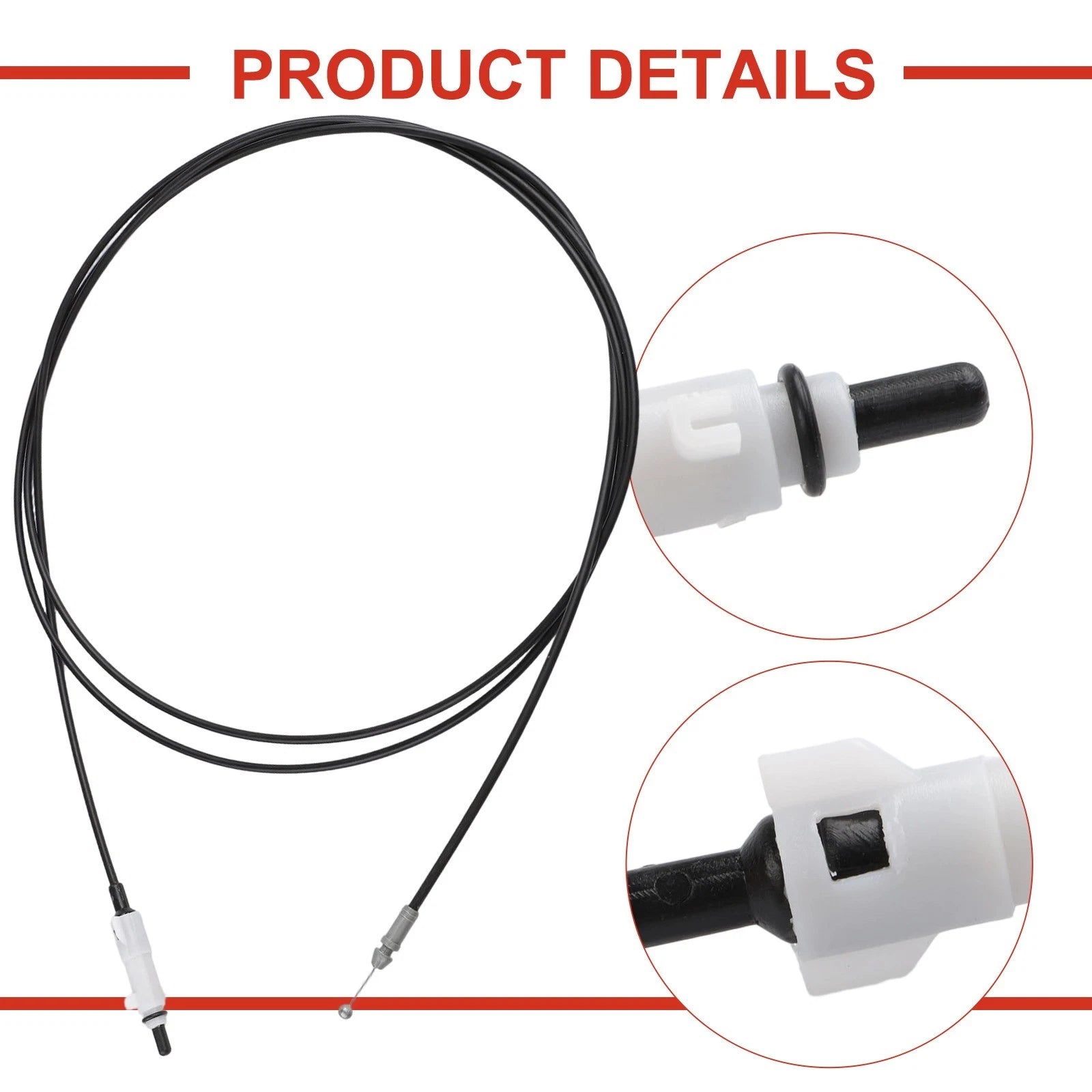 Fuel Lid Lock Control Cable for Toyota Yaris (OEM 7703552250)