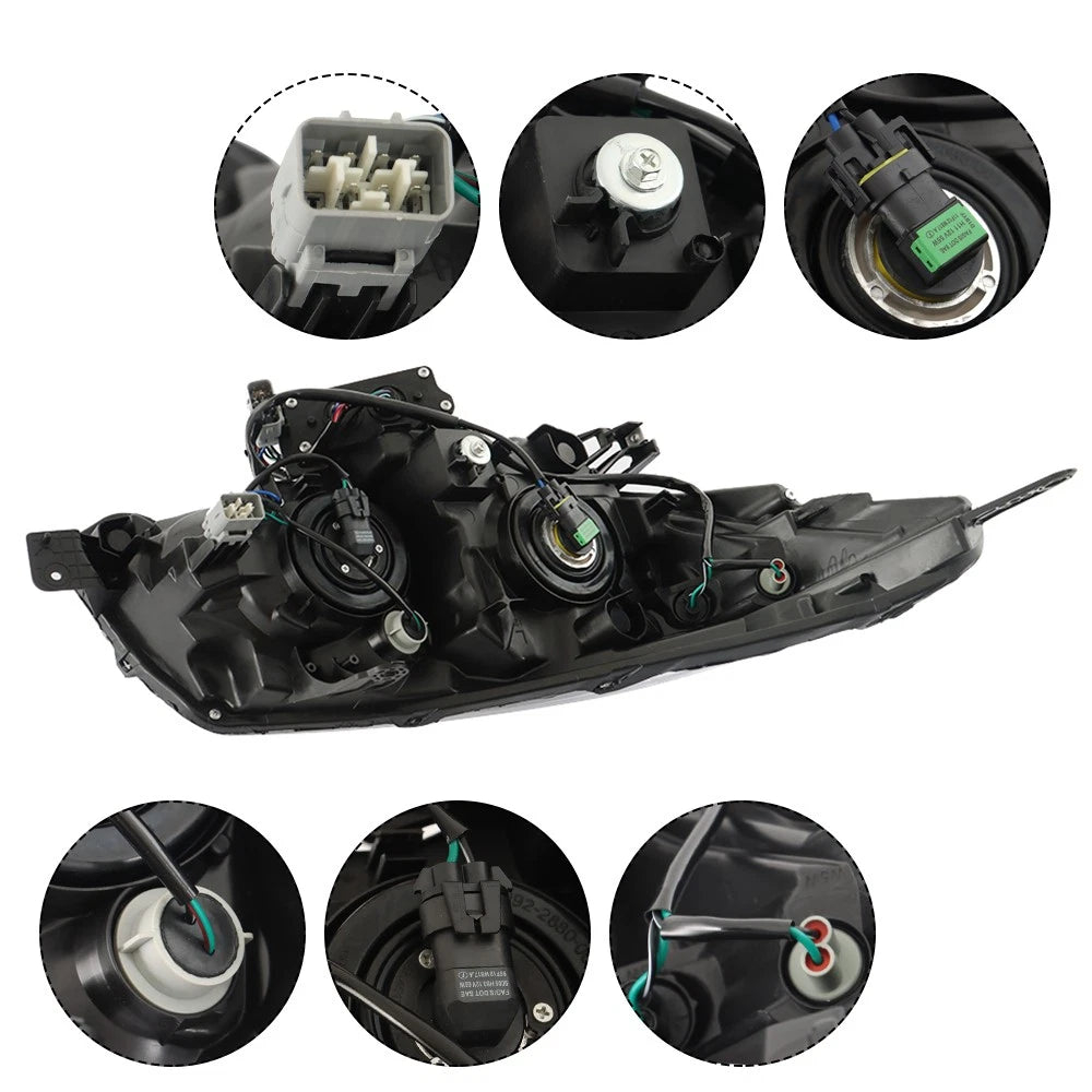 Set of 2 Headlights for Subaru Forester (2017–2018)
