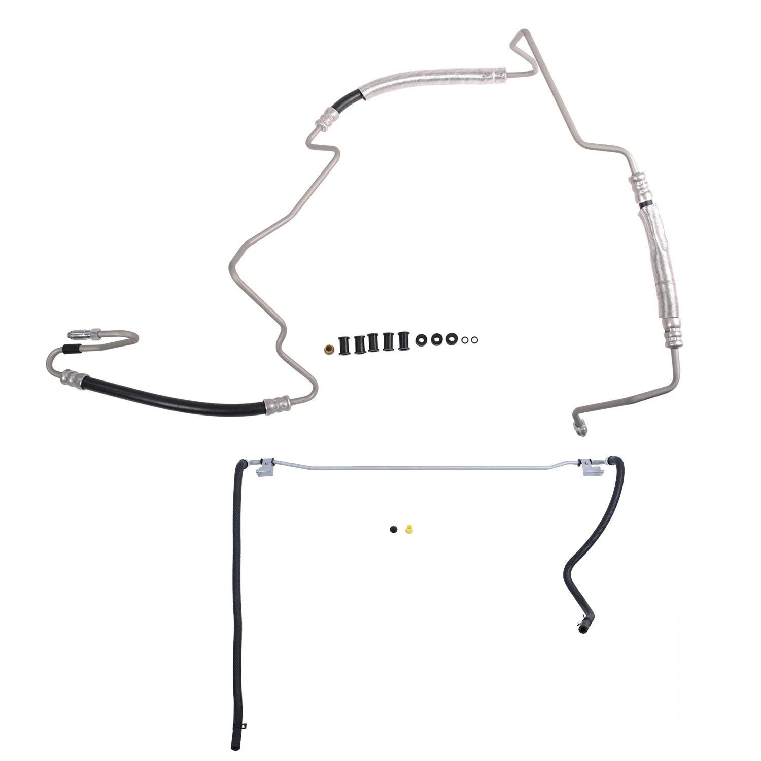 Sunsong Power Steering Pressure & Return Line Hose Kit for Grand Caravan (2008–2020)