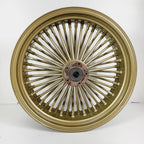 18" x 5.5" Fat King Daddy Gold Spoke Rear Wheel Rim for Harley Custom