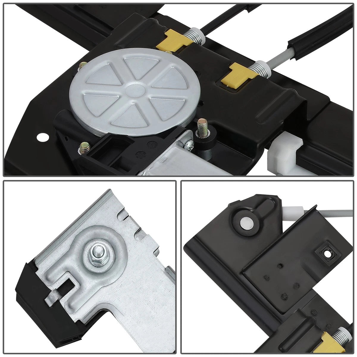 Power Window Regulator w/Motor for Trailblazer Envoy (2002–2009) Rear Left