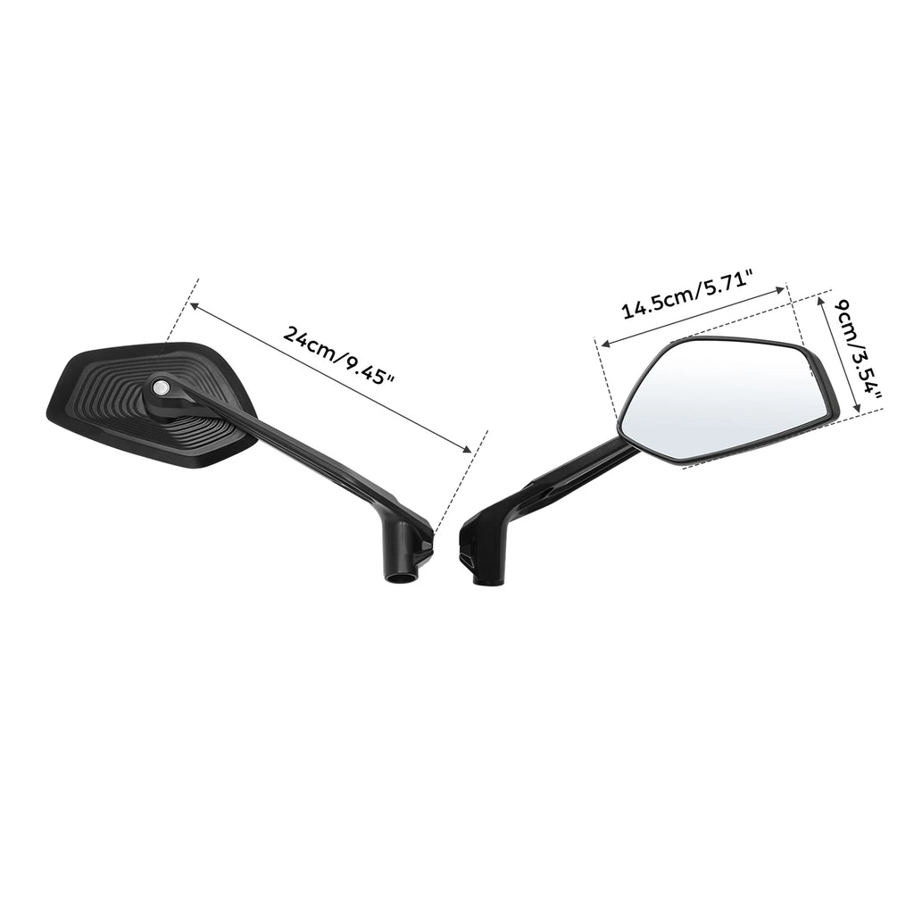 Side Rearview Mirrors for BMW F700GS F800GS F800R F850GS R1200GS R1250GS (2013–2023)