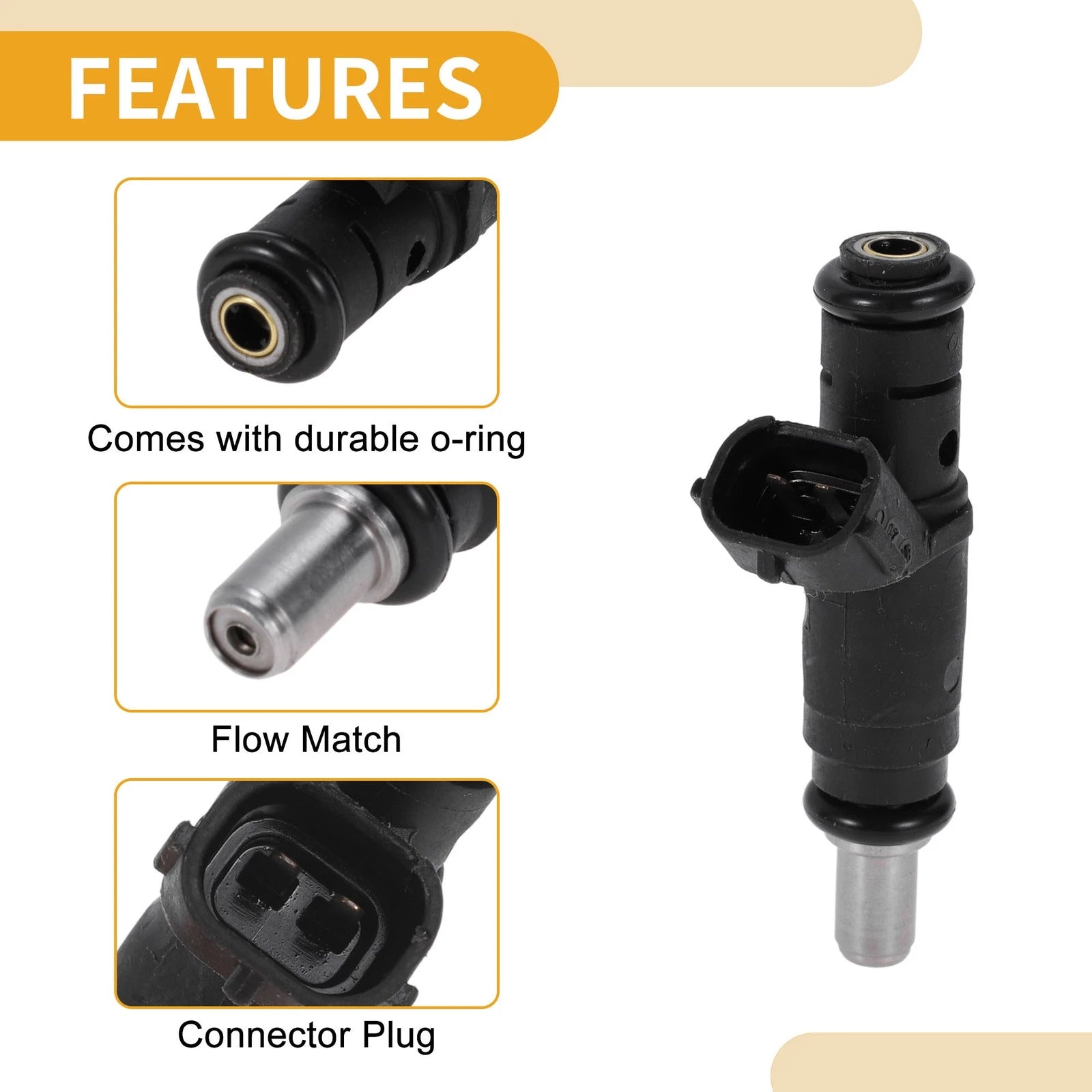 1 Pc No.06B133551T Fuel Injector for Audi A4 (2008–2012)
