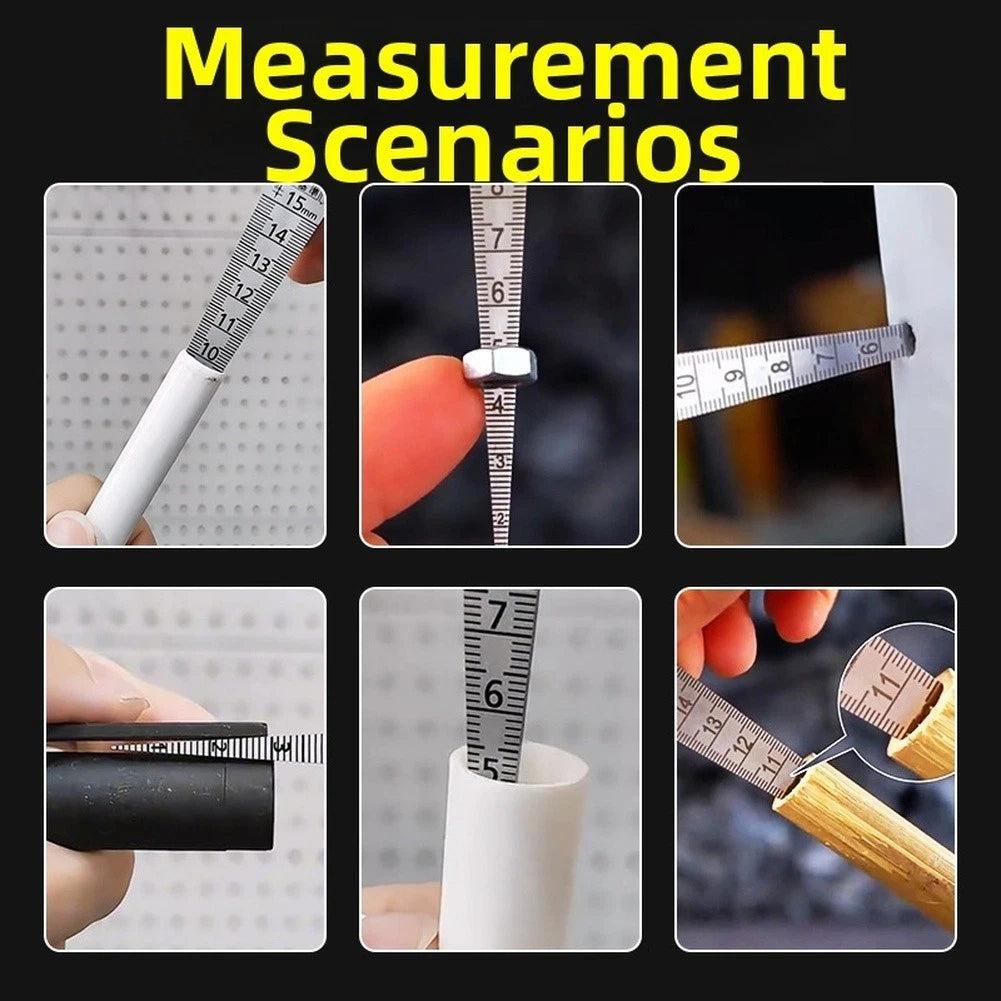 115mm Stainless Steel Taper Gauge Dual Scale Metric Inch