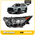 Driver Left Headlight Assembly for Toyota RAV4 (2019–2021) Black Housing