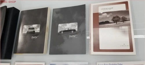 Owners Manual Collection for Lincoln Zephyr (2006)