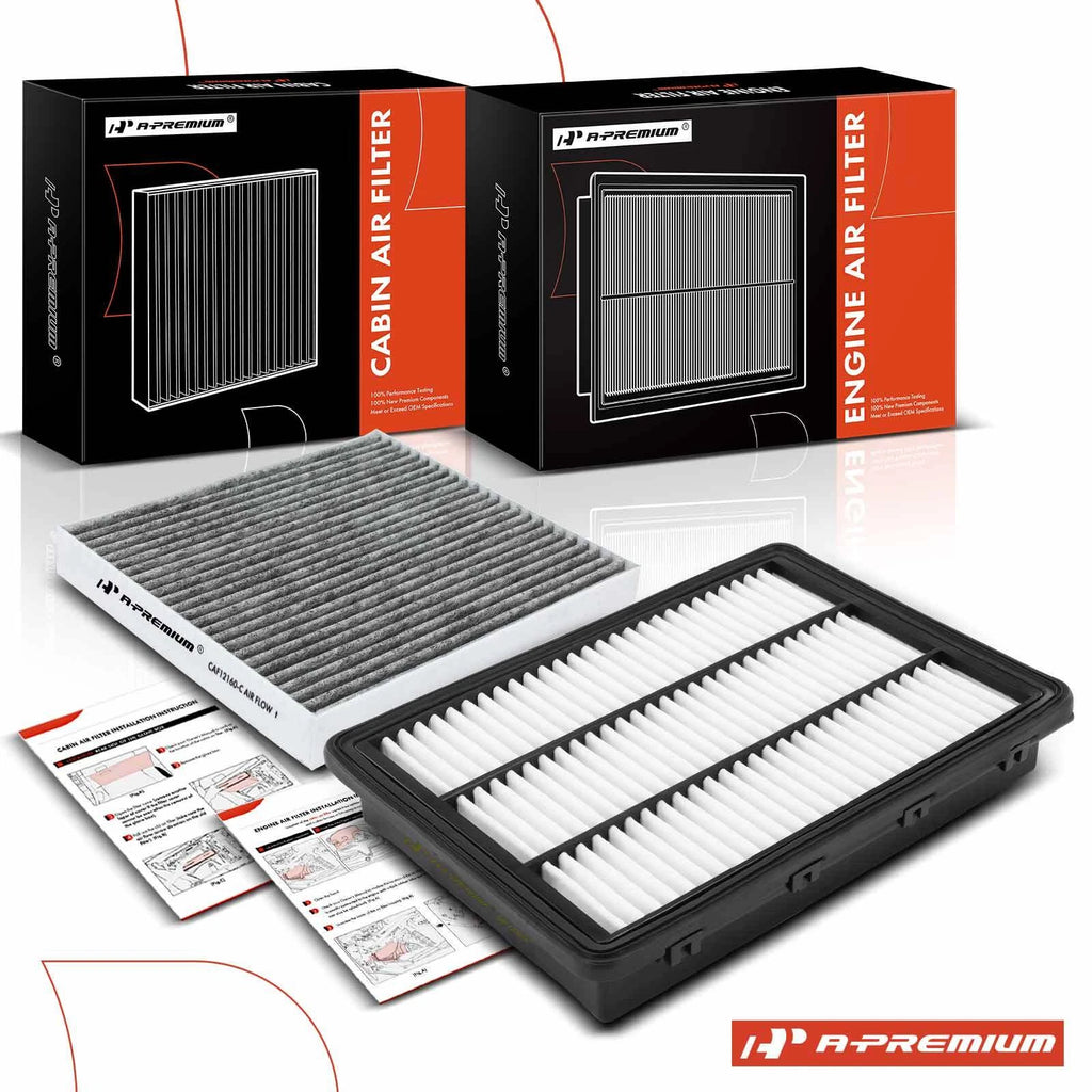 Engine & Activated Carbon Cabin Air Filter for Hyundai Tucson (2016–2021)