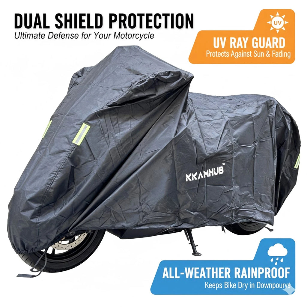 4XL Waterproof Motorcycle Cover for Kawasaki Vaquero (2011–2023)