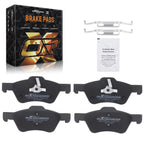 Set of 4 Front Ceramic Brake Pads for Mercury Mariner Ford Escape (2005–2010)