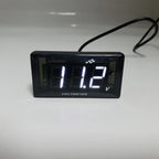 12V Digital LED Display Voltmeter Gauge for Motorcycle (No Year Specified)