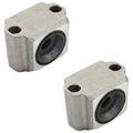 Set of 2 Rear Suspension Control Arm Bushings for Ford Flex MKS MKT Taurus