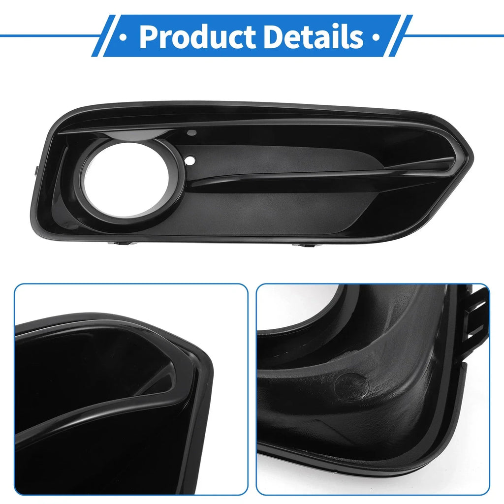 1 x Front Right Fog Light Grill for BMW 1 Series (2015 - 2018) Black