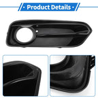 1 x Front Right Fog Light Grill for BMW 1 Series (2015 - 2018) Black