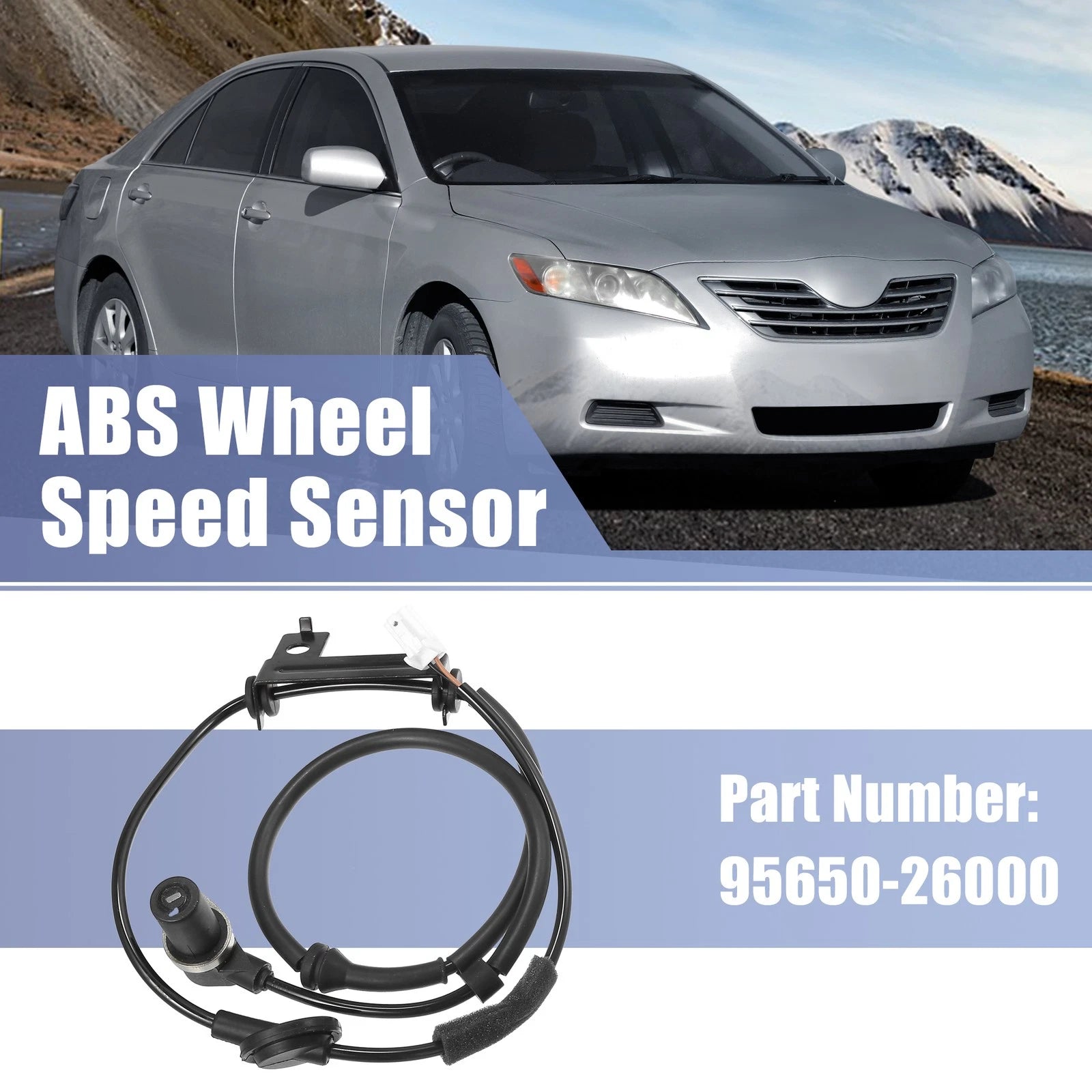Rear Left ABS Wheel Speed Sensor No. 95650-26000 for Hyundai Santa Fe (2001–2006)