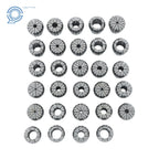 29PC Collet Set for CNC Milling Lathe (1/8"-1")