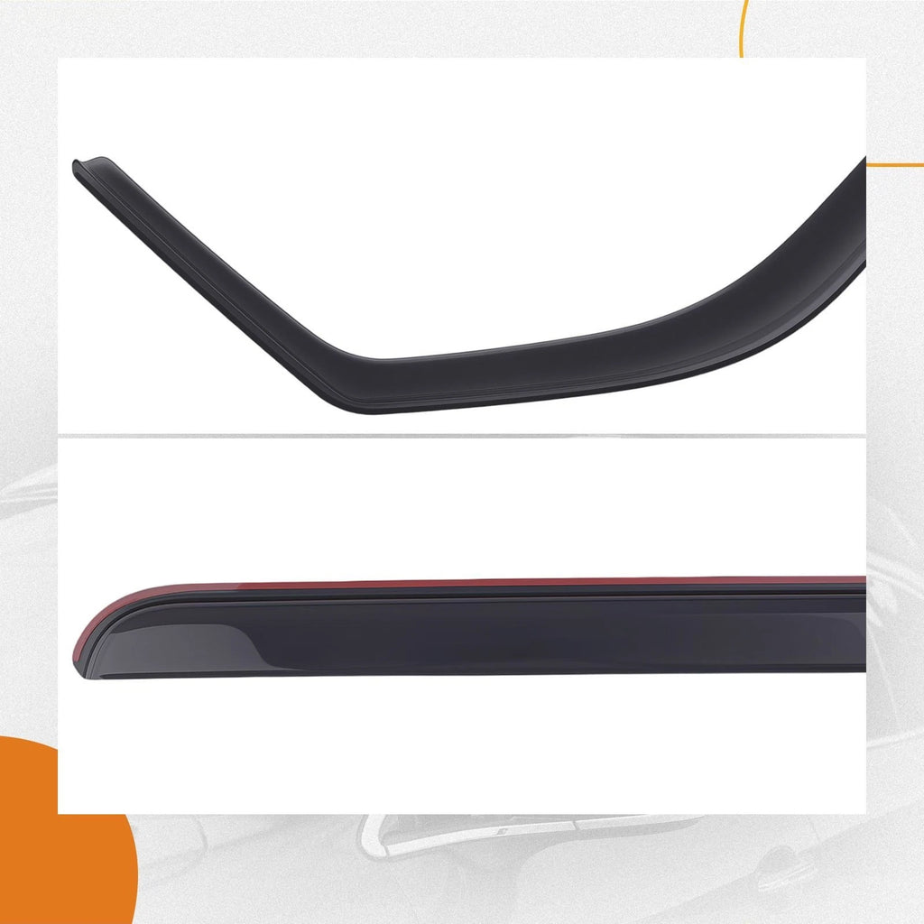 Set of 4 Side Window Guards for Ford F150 (2009–2014) Wind Deflectors