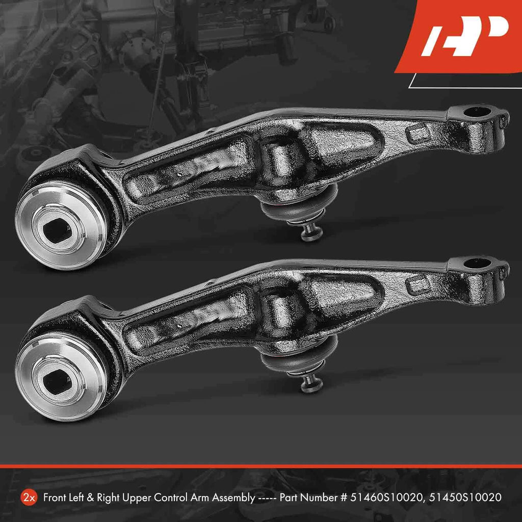 2X Front Lower Rearward Control Arm Ball Joint for Mercedes-Benz S350 (2006–2009)
