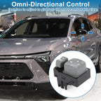 Car Mirror Switch for Chevrolet Blazer S10 (2002–2005) Plastic Black Gray