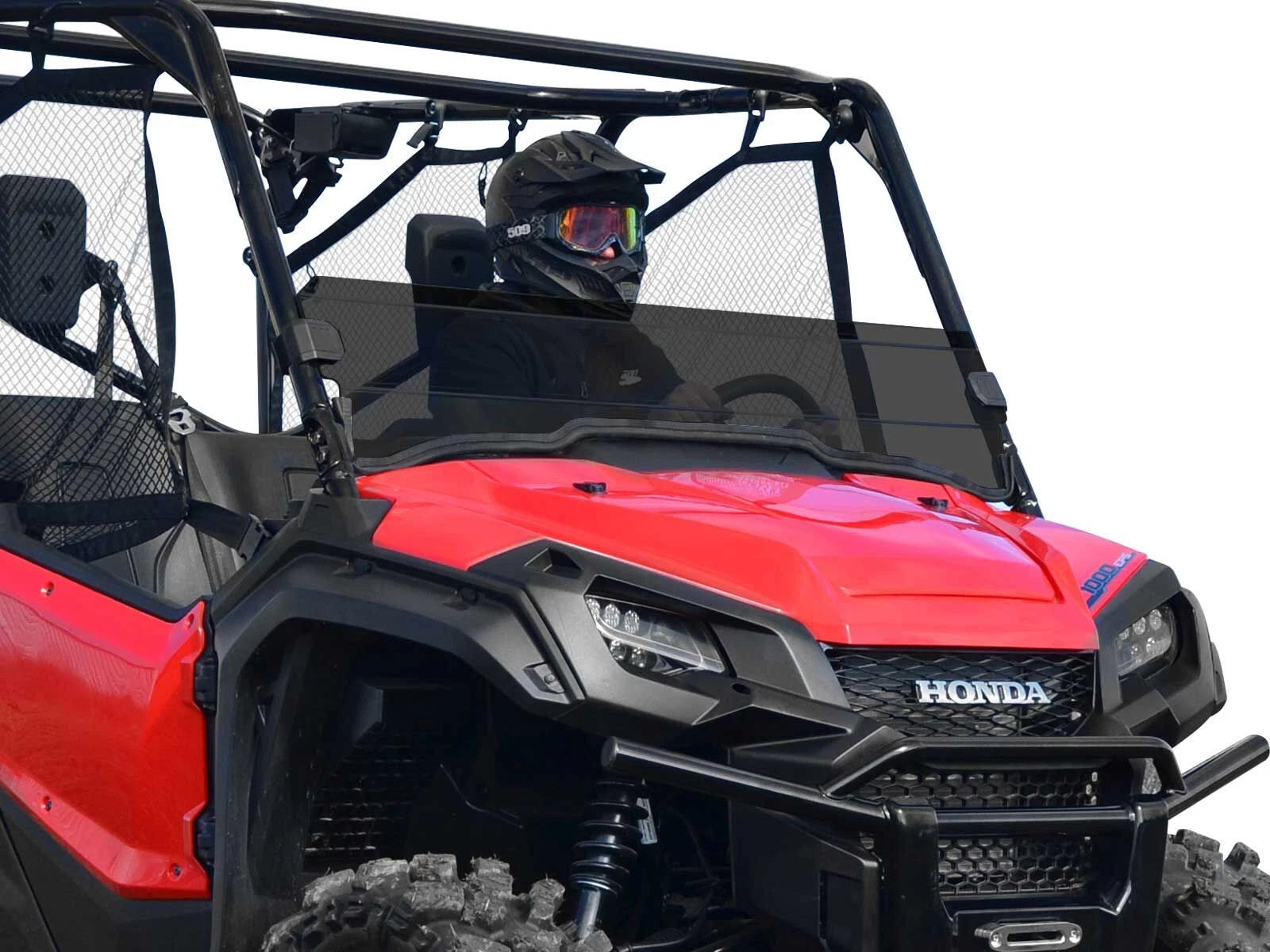 Half Windshield for Honda Pioneer 1000 / 1000-5 (2016+) - Dark Tint