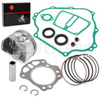 Piston Gaskets Rings Seals Kit for Kawasaki Mule 600 (2005-2016)