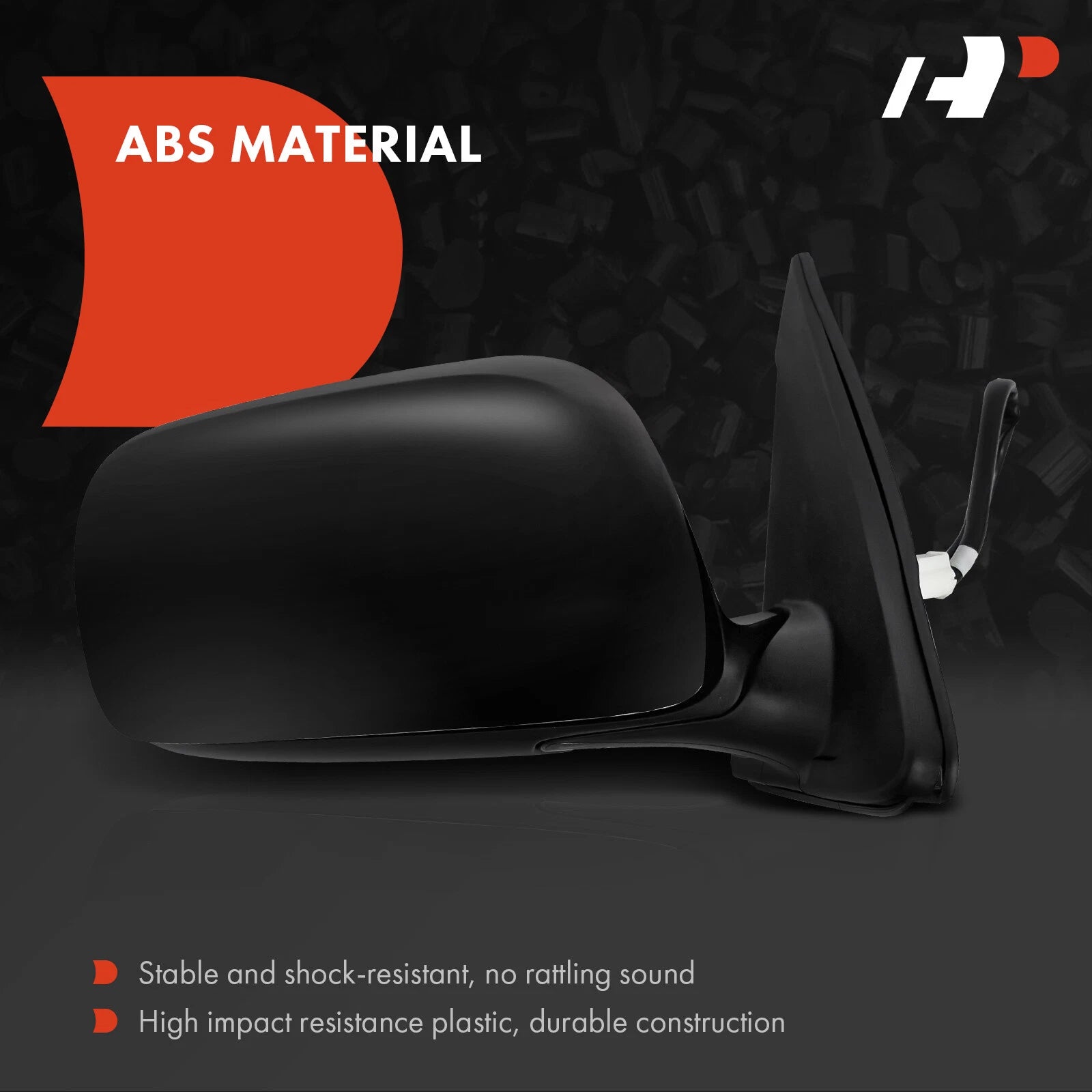 Passenger Power Mirror Manual Fold for Toyota Matrix (2009-2013)
