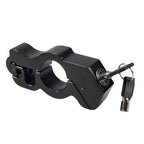 Motor Handlebar Lock for Bike Scooter ATV (Anti-Theft, Black)
