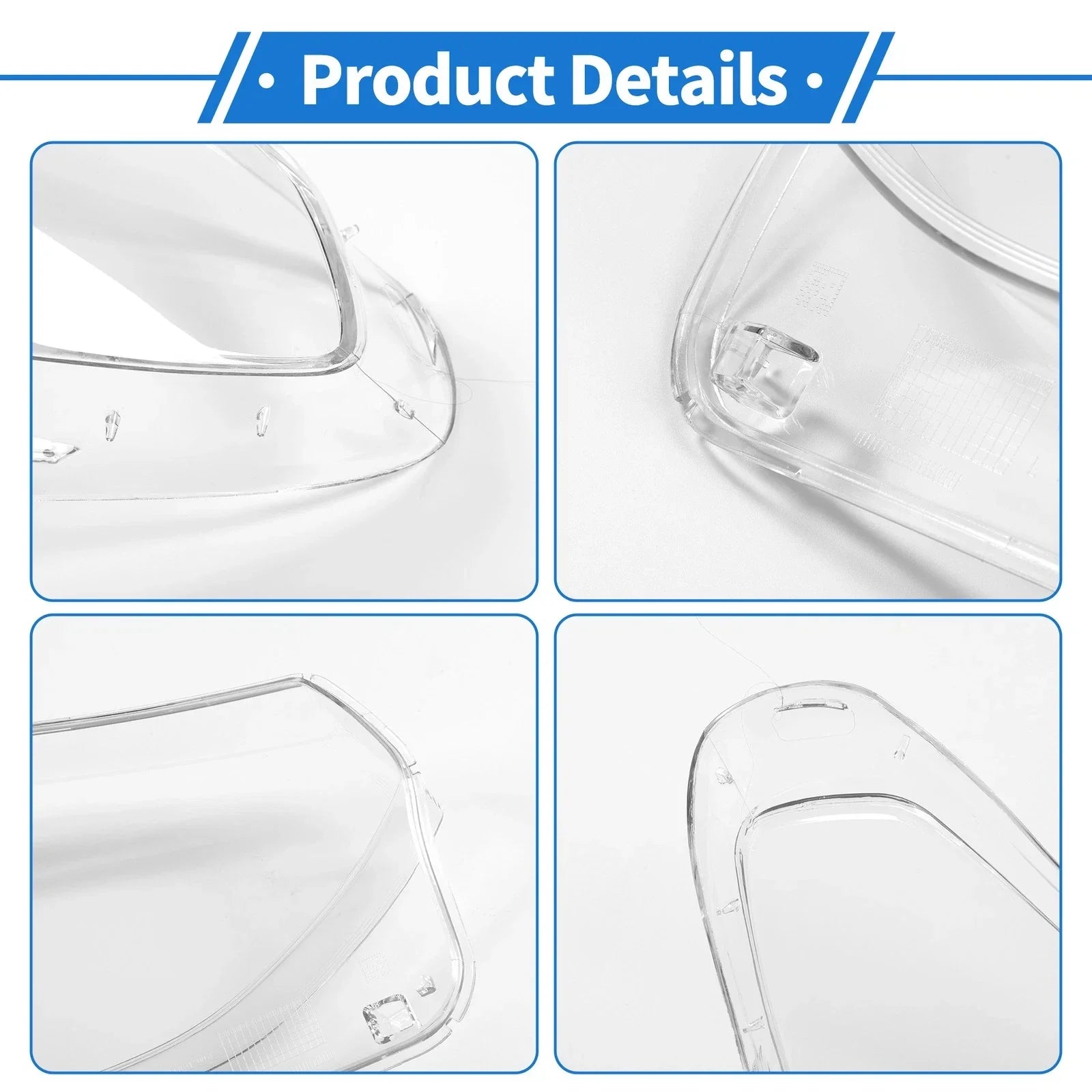 Front Left Headlight Lens Cover for BMW X3 X4 (2018 - 2021)