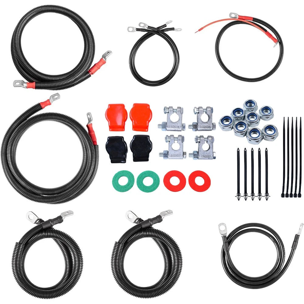 Battery Cable Wire Kit for Dodge RAM 2500/3500 2003–2007 5.9L Cummins