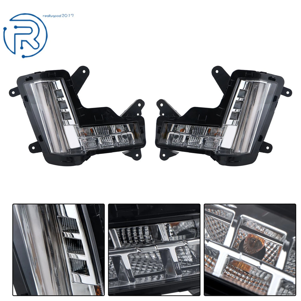 Set of 2 Front LED Fog Lights for Cadillac Escalade (2015-2020)