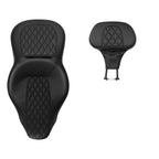 Driver Passenger Seat & Rider Backrest for Harley Touring FLHT FLHX (2009–2023)