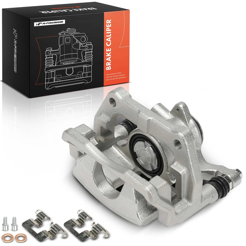 Rear Driver Side Brake Caliper with Bracket for Honda HR-V (2016–2022)