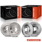 Set of 4 Disc Brake Rotors for Chevy Equinox (2018–2021) Malibu GMC